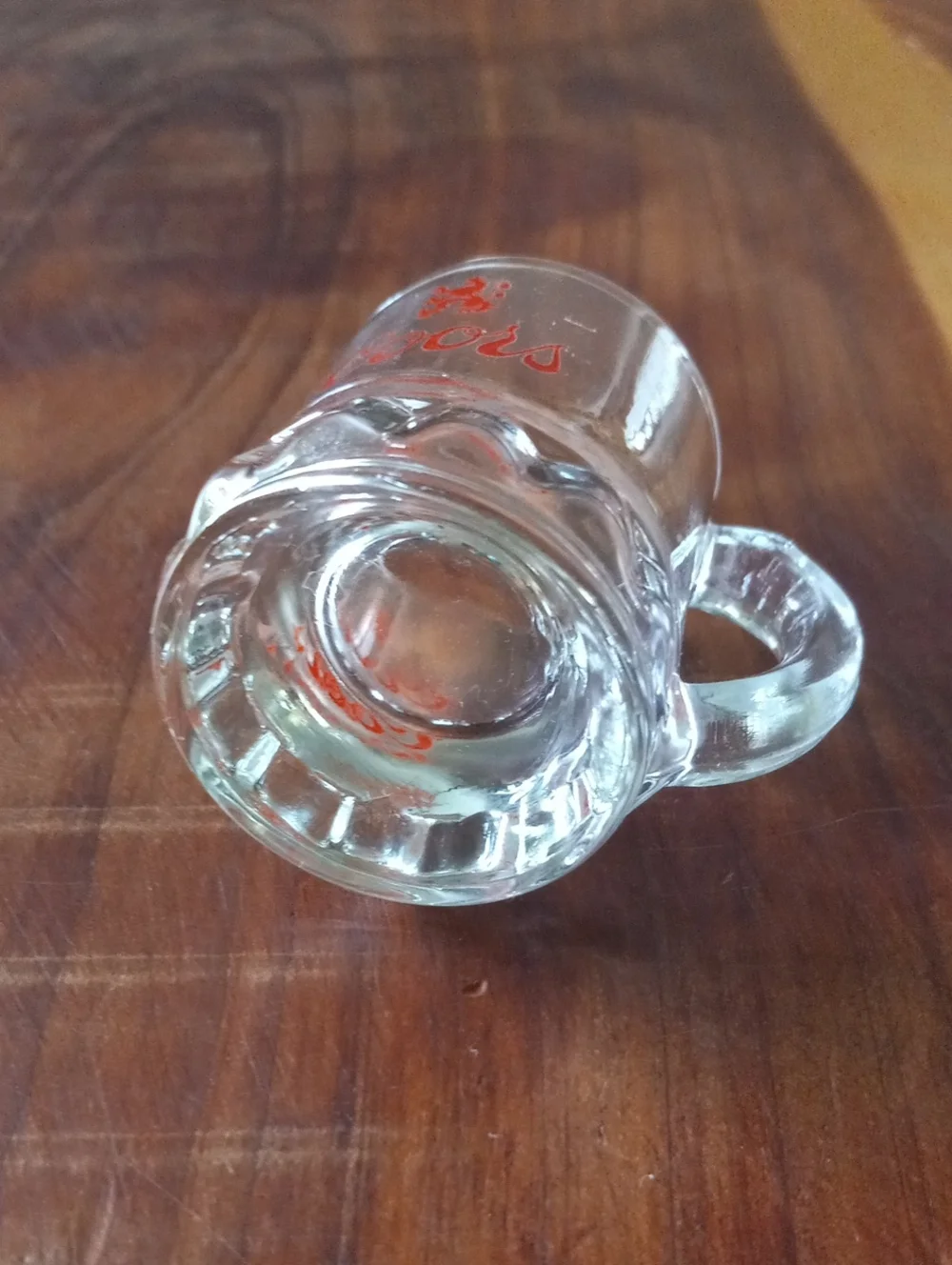 Vintage Coors Beer Mini Mug Shot Glass Federal Shield